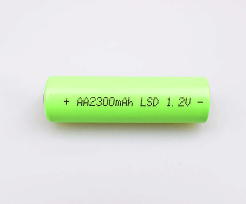 비상 조명을 위한 높은 임시 3.6 Ｖ Ni Mh 베터리 셀 AA 2300mAh 1.2V