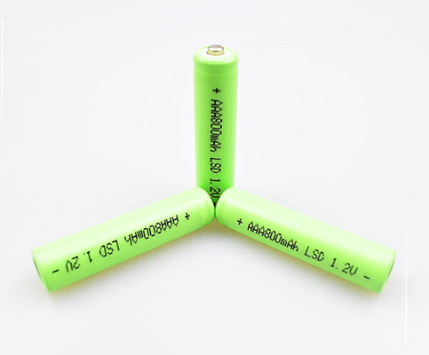 비상 조명을 위한 AAA 800mAh 1.2V Ni Mh 베터리 셀