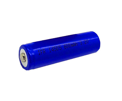 비상 조명을 위한 3.2V 14505 리튬 배터리 600 MAh 전지