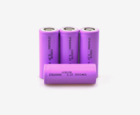 LiFePO4 비상등 리튬 배터리 3.2V 3000mAh IFR26650