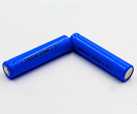 비상 빛 12V LiFePO4 배터리 IFR 10440 3.2V 재충전이 가능한 200mAh
