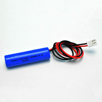 원통 화재 출구 광 배터리 LiFePO4 IFR18650 1600mAh 3.2V
