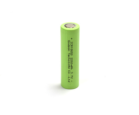 2200mAh 충전식 리튬 철 전지 ICR18650 3.7V 리튬 이온
