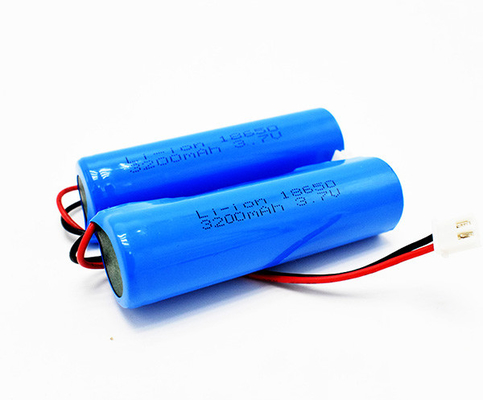 3200 MAh 비상등 리튬 배터리 PVC 자켓 ICR18650 3.70V