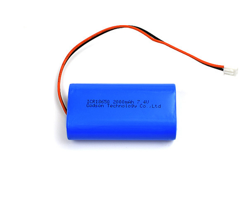 환경친화적인 7.4 Ｖ 2000 mah 충전지 리튬 철 팩
