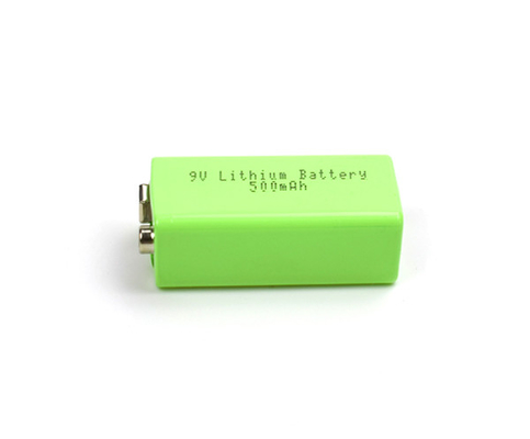 USB와 리튬 철 비상등 리튬 배터리 500mAh 9V