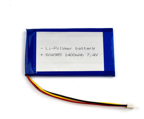 리튬 폴리머 55g 7.4 Ｖ 리튬 이온 배터리 1400mAh 전지 604985