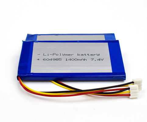 리튬 폴리머 55g 7.4 Ｖ 리튬 이온 배터리 1400mAh 전지 604985