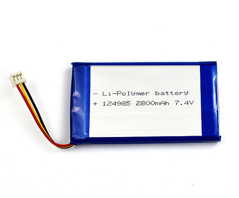 OEM 리?? 이온 배터리 124985 2800mAh 7.4 V 리?? 폴리머 가벼운 무게