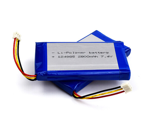 OEM 리?? 이온 배터리 124985 2800mAh 7.4 V 리?? 폴리머 가벼운 무게