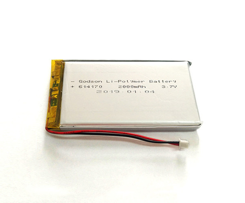 비상 조명을 위한 18V 리튬-폴리머 전지 614170 2000mAh
