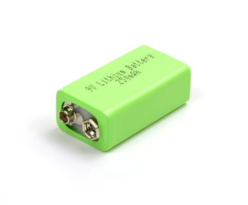 USB와 비상 조명 9V 250mAh 리튬 배터리 저온
