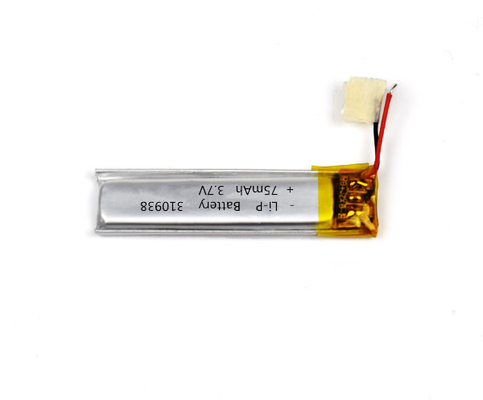 연결기와 비상등 리튬-폴리머 배터리 310938 75mAh 3.7V