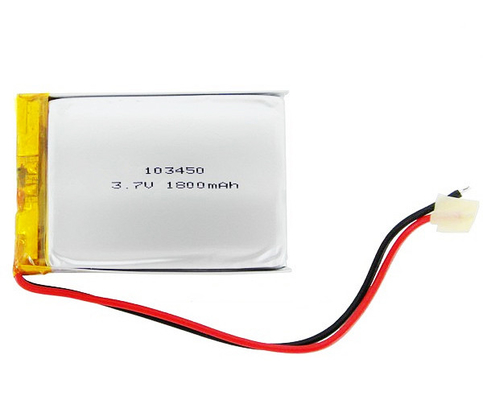 103450 리튬 이온 전지 비상등 1800mAh 3.7V 리포 세포