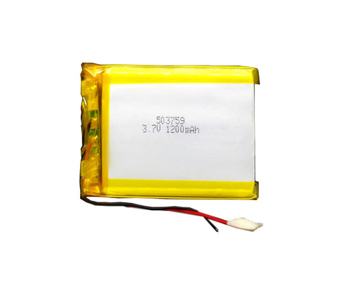 1200mAh 리튬 이온 전지 비상등 503759 3.7 Ｖ 24g