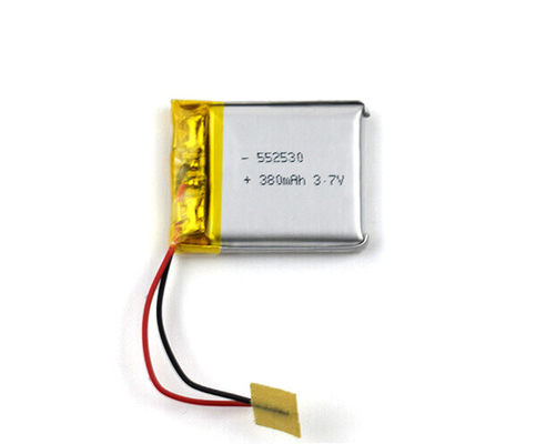 552530개의 리튬 이온 전지 비상등 380mAh 3.7V 리포 팩