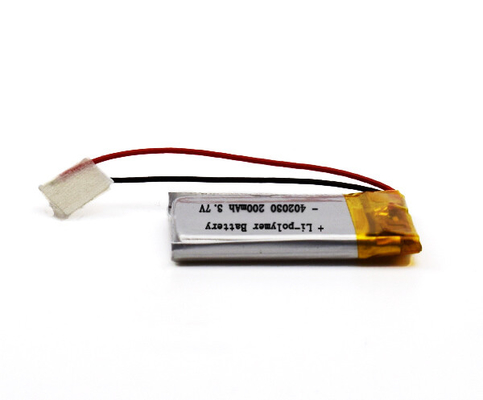 200mAh 리튬 이온 전지 비상등 402030 3.7 볼트 10g