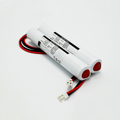 3.6 Ｖ C2500mAh 닉드 비상 출구 광 배터리 71g는 팩 전지를 붙입니다