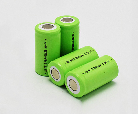 Ni MH 출구 광 건전지 팩 SC3000mAh 1.2V HT 세포 4년 수명