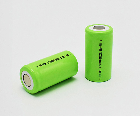 Ni MH 출구 광 건전지 팩 SC3000mAh 1.2V HT 세포 4년 수명
