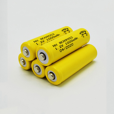 닉드 1.2 볼트 재충전형 배터리 AA 1000mAh OEM 맞춘 재킷