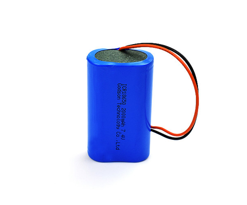 향기가 없는 리튬 이온 비상구 안내판 전지 ICR18650 2000mAh 7.4V