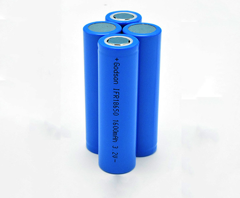 재충전이 가능한 화재 출구 광 배터리 IFR 18650 3.2V 3C 1600mAh 리튬 배터리