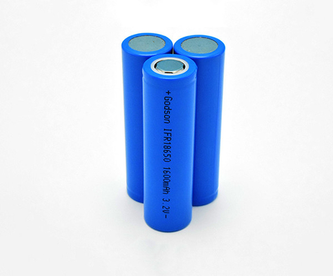 재충전이 가능한 화재 출구 광 배터리 IFR 18650 3.2V 3C 1600mAh 리튬 배터리