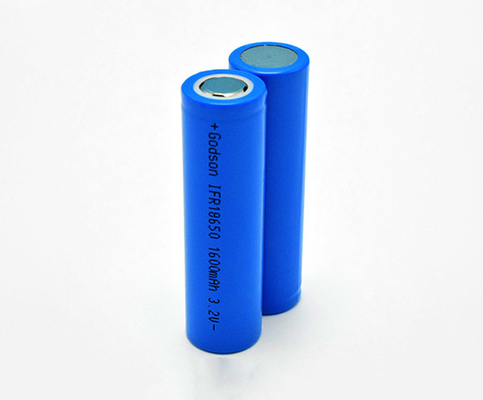 재충전이 가능한 화재 출구 광 배터리 IFR 18650 3.2V 3C 1600mAh 리튬 배터리