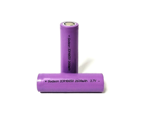 2600mAh 3.7V 비상등 리튬 배터리 ICR18650 2000 번 사이클