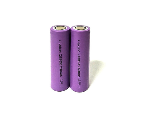 2600mAh 3.7V 비상등 리튬 배터리 ICR18650 2000 번 사이클