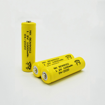 재충전이 가능한 1.2 Ｖ Ni Cd 배터리 예상 수명 5년 AA1000mAh 스틱형