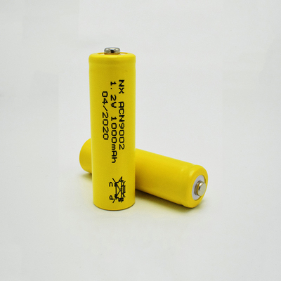 재충전이 가능한 1.2 Ｖ Ni Cd 배터리 예상 수명 5년 AA1000mAh 스틱형