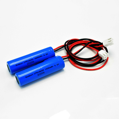 IFR18650 3.2V 비상구 안내판 배터리 1600mAh Lifepo4 리튬