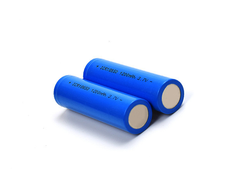 리튬 이온 1200mAh 3.7 Ｖ 배터리 ICR18650 재충전 전지
