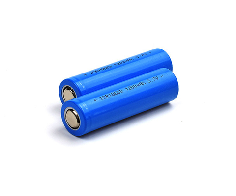 리튬 이온 1200mAh 3.7 Ｖ 배터리 ICR18650 재충전 전지