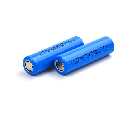 향기가 없는 재충전이 가능한 ICR18650 3.7 Ｖ 2000mAh 리튬 배터리