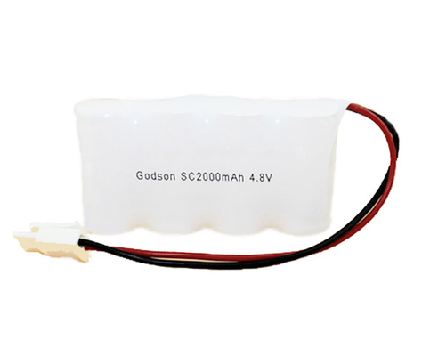 나란히 비상 출구 광 배터리는 4.8 Ｖ SC2000mAh 닉드 36g를 쌉니다