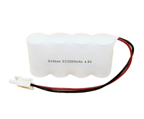 나란히 비상 출구 광 배터리는 4.8 Ｖ SC2000mAh 닉드 36g를 쌉니다