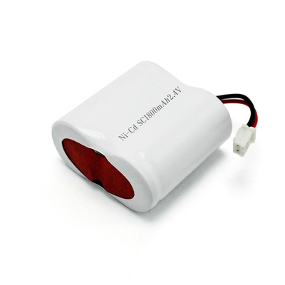 니켈 카드뮴 재충전 가능한 배터리 팩 SC1800mAh 2.4V