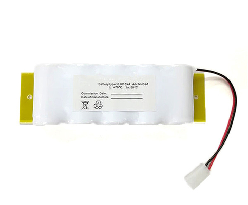 비상 조명 출구 광 건전지 팩 닉드 D4000mAh 6V