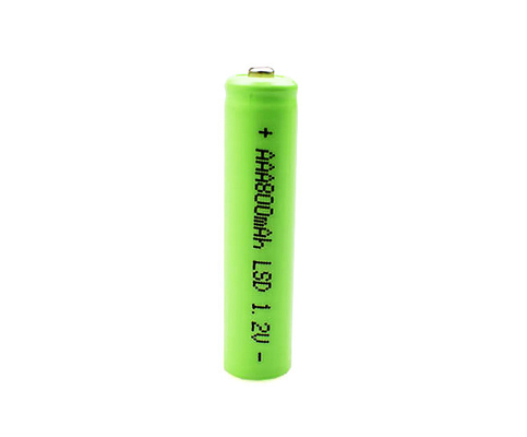 비상 조명을 위한 AAA 800mAh 1.2V Ni Mh 베터리 셀