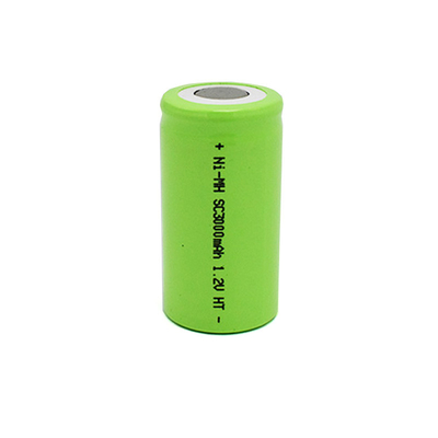SC3000mAh 1.2V HT 세포를 밝히는 높은 임시 3.6 Ｖ Ni Mh 배터리 비상