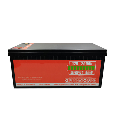 환경 친화적 인 심 사이클 12V LiFePO4 배터리 50Ah 200Ah 저 자발 배열